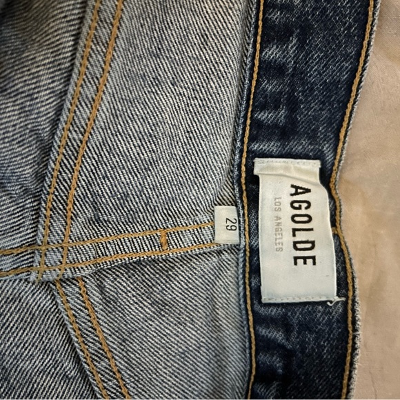 AGOLDE Dee High Rise Jean Shorts - Picture 6 of 9